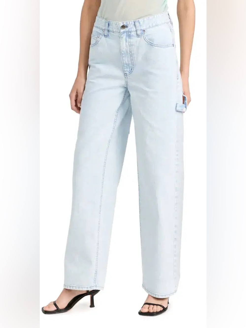 Tibi Bleached Denim Sam Carpenter Jean Women’s Size 28
